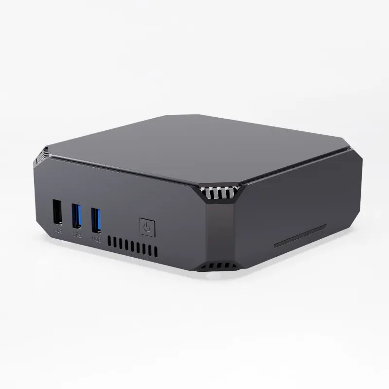 AK3V Mini PC, Celeron J3455 Quad-Core 2.4GHz, WiFi/BT, Windows 11. Extended Inventory.