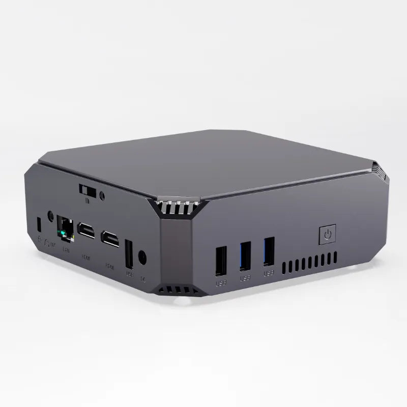 AK3V Mini PC, Celeron J3455 Quad-Core 2.4GHz, WiFi/BT, Windows 11. Extended Inventory.